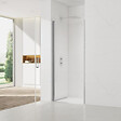 SWISS AQUA TECHNOLOGIES - Swiss Aqua Technologies Set Porte de douche 90x196 cm transparente + Profilé pour paroi de douche + Poignée pour porte de douche (SATFUD90NIKA) - vignette