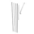SWISS AQUA TECHNOLOGIES - Swiss Aqua Technologies Walk-In Xmotion set de fixations complet pour paroi de douche Walk‑In SAT Xmotion, chrome (SIKOWIXMPROFILST) - vignette