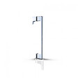 SWISS AQUA TECHNOLOGIES - Swiss Aqua Technologies T-Linea Porte coulissante douche verre trempé Easy Clean 120x200cm Ouverture droite à gauche TLDNEW120L01 - vignette