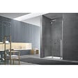 SWISS AQUA TECHNOLOGIES - Swiss Aqua Technologies Walk-in X Motion Porte coulissante de douche sans profilés, verre transparent Easy Clean 120x200cm (SIKOWIXM120) - vignette