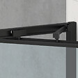 SWISS AQUA TECHNOLOGIES - Swiss Aqua Technologies TEX-C ensemble porte compact/paroi 90x90cm anticalcaire avec profilés noir mat (SATTEXC90S90C) - vignette