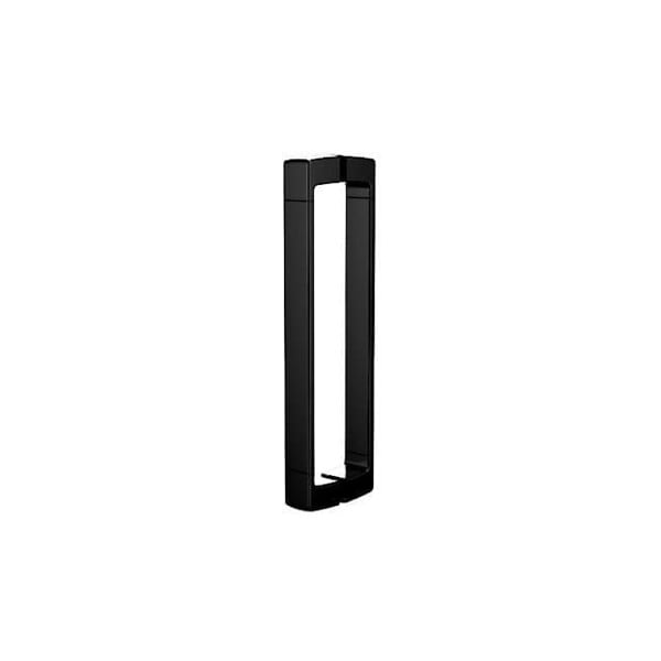 SWISS AQUA TECHNOLOGIES - Swiss Aqua Technologies Fusion Portes de douche acces en angle pivotantes 100x100cm anticalcaire avec profilés noir mat (SATFUD100100C-SET) - large