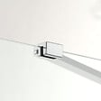 SWISS AQUA TECHNOLOGIES - Swiss Aqua Technologies Fusion ensemble porte pivotante /paroi 90x100cm anticalcaire avec profilés chrome brillant (SATFUD90S100-SET) - vignette