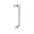 SWISS AQUA TECHNOLOGIES - Swiss Aqua Technologies Fusion Portes de douche acces en angle pivotantes 90x90cm anticalcaire avec profilés chrome brillant (SATFUD9090-SET) - vignette
