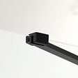 SWISS AQUA TECHNOLOGIES - Swiss Aqua Technologies Fusion Portes de douche acces en angle pivotantes 90x90cm anticalcaire avec profilés noir mat (SATFUDP9090C-SET) - vignette