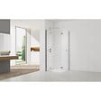 SWISS AQUA TECHNOLOGIES - Swiss Aqua Technologies SAT SK Porte de douche acces en angle pliantes 80x80cm anticalcaire avec profilés chrome brillant (SATSK8080) - vignette