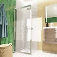 SWISS AQUA TECHNOLOGIES - Swiss Aqua Technologies TEX-C ensemble porte compact/paroi 90x90cm anticalcaire avec profilés chrome brillant (SATTEXC90S90) - vignette