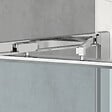 SWISS AQUA TECHNOLOGIES - Swiss Aqua Technologies TEX-C ensemble porte compact/paroi 90x90cm anticalcaire avec profilés chrome brillant (SATTEXC90S90) - vignette