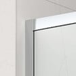 SWISS AQUA TECHNOLOGIES - Swiss Aqua Technologies TEX BB ensemble porte coulissante/paroi 140x100cm anticalcaire avec profilés chrome brillant (TEXDBB140S100-SET) - vignette