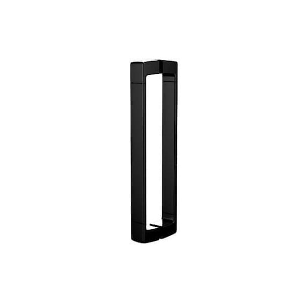 SWISS AQUA TECHNOLOGIES - Swiss Aqua Technologies Fusion Portes de douche acces en angle pivotantes 100x80cm anticalcaire avec profilés noir mat (SATFUD10080C-SET) - large