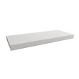 NATUREL - Naturel plan vasque 120x8x50 cm, blanc brillant (DO12050B) - vignette