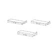 NATUREL - Naturel Support plan vasque 39,5 cm galvanisé – console invisible murale – fixation plan salle de bain – Dolce (KONZOLEP) - vignette