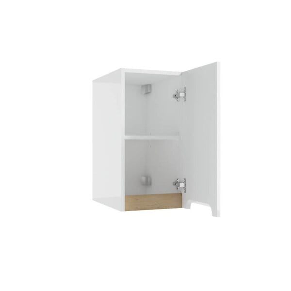 NATUREL - Meuble de salle de bain Naturel Stilla 30x60x45 cm, blanc (STILLAA03001) - large