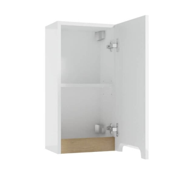 NATUREL - Naturel Meuble de salle de bain Naturel Stilla 30x60x22 cm blanc (STILLAA03002) - large