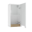NATUREL - Naturel Meuble de salle de bain Naturel Stilla 30x60x22 cm blanc (STILLAA03002) - vignette