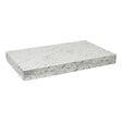 EGGER - Egger Naturel plan vasque 123,5x8x50 cm, blanc effet marbre (DO12050MCB) - vignette