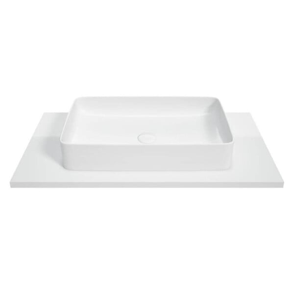 NATUREL - Plan Naturel Stilla 120x2,5x46 cm blanc (STILLAF12023) - large