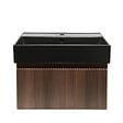 SWISS AQUA TECHNOLOGIES - Meuble de salle de bain avec lavabo SAT Evolution 58x30x44,8 cm noyer mat (SATEVO60NAU2B) - vignette