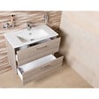 VITRA - Vitra  Lot de 4 Meubles Mia   59x61x39,5 cm avec miroir, lavabo et éclairage LED, Cordoba (MIASET60C-GVP04) - vignette