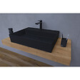 NATUREL - Naturel Ensemble de salle de bain SAT avec plaque sous lavabo Dolce 100x8x50 cm chêne halifax KSETDO15 - vignette