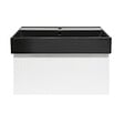 SWISS AQUA TECHNOLOGIES - Swiss Aqua Technologies Meuble de salle de bain avec lavabo SAT Evolution 78x30x44,8 cm blanc mat (SATEVO80WMU2B) - vignette
