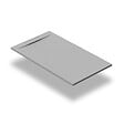 SWISS AQUA TECHNOLOGIES - Swiss Aqua Technologies Fusion Receveur de douche 140x80cm en marbre coulé, Gris perle (SATFU14080GRP) - vignette