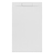 SWISS AQUA TECHNOLOGIES - Swiss Aqua Technologies Fusion Receveur de douche 160x90cm en marbre coulé avec siphon, Blanc (SATFU16090BL-S) - vignette