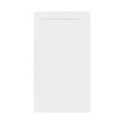SWISS AQUA TECHNOLOGIES - Swiss Aqua Technologies Fusion Receveur de douche 120x90cm en marbre coulé avec siphon, Blanc (SATFU12090BL-S) - vignette
