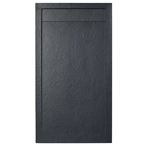 SWISS AQUA TECHNOLOGIES - Swiss Aqua Technologies Fusion Receveur de douche 120x80cm en marbre coulé, Noir (SATFUP12080G) - large