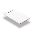 SWISS AQUA TECHNOLOGIES - Swiss Aqua Technologies Fusion Receveur de douche 120x80cm en marbre coulé, Blanc (SATFU12080BL) - vignette