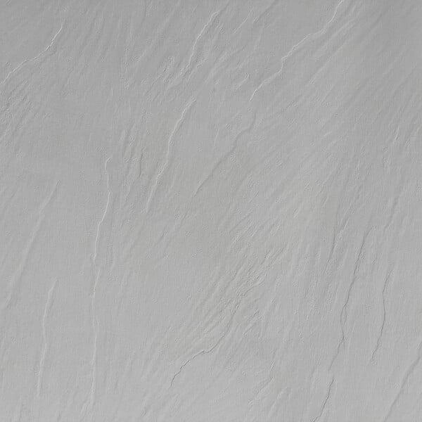 CERAMIA - Ceramia Alda Receveur de douche 90x90cm en pierre de synthèse durable, gris mat (ALD15-9090G) - large