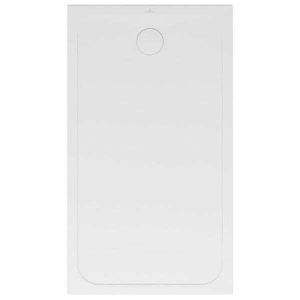 VILLEROY & BOCH - Lifetime Plus Receveur de douche rectangulaire 1000 x 800 x 35 mm, Antidérapant, Blanc (6223J301) - large