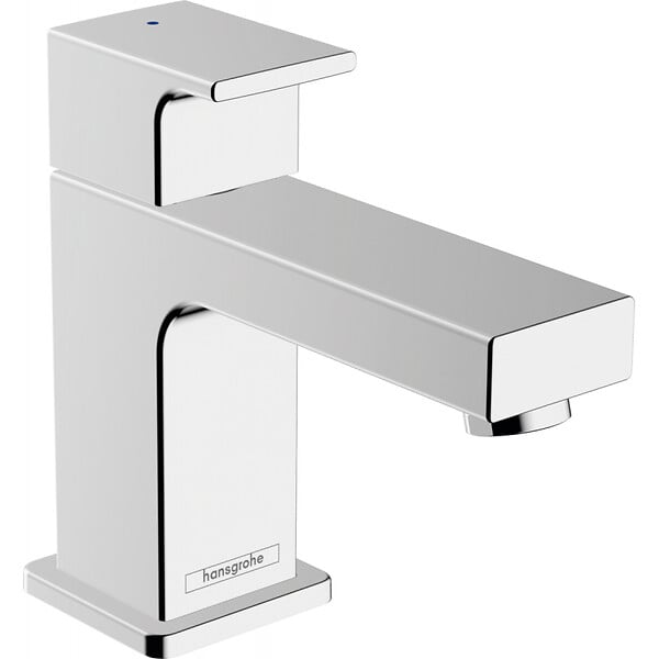 HANSGROHE - Vernis Shape Robinet de lave-mains 70 eau froide sans tirette ni vidage, Chrome (71592000) - large