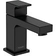 HANSGROHE - Hansgrohe Vernis Shape Robinet de lave-mains 70 eau froide sans tirette ni vidage, Noir mat (71592670) - vignette