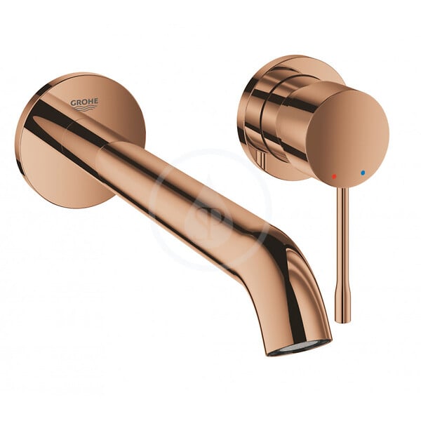 GROHE - Essence Robinetterie 2-trous pour lavabo Taille L, Warm Sunset (19967DA1) - large