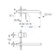 GROHE - Essence Robinetterie 2-trous pour lavabo Taille L, Warm Sunset (19967DA1) - vignette