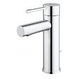 GROHE - Essence Mitigeur monocommande taille S avec tirette et vidage, cartouche en céramique, Chrome (24175001) - vignette