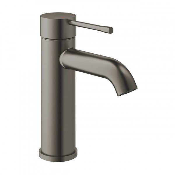 GROHE - Essence Mitigeur monocommande taille S avec cartouche en céramique, Hard graphite brossé (24172AL1) - large