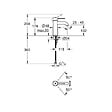 GROHE - Essence Mitigeur monocommande taille S avec cartouche en céramique, Hard graphite brossé (24172AL1) - vignette