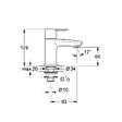GROHE - Eurostyle Cosmopolitan Robinet de lave-mains Taille XS (23039002) - vignette