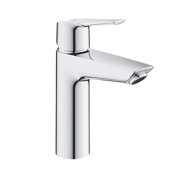 GROHE - Grohe Quickfix Mitigeur Lavabo avec vidage Push-Open, Taille M, Chrome (MM204020004002) - large
