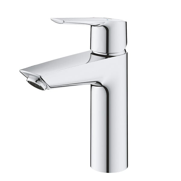 GROHE - Grohe Quickfix Mitigeur Lavabo avec vidage Push-Open, Taille M, Chrome (MM204020004002) - large