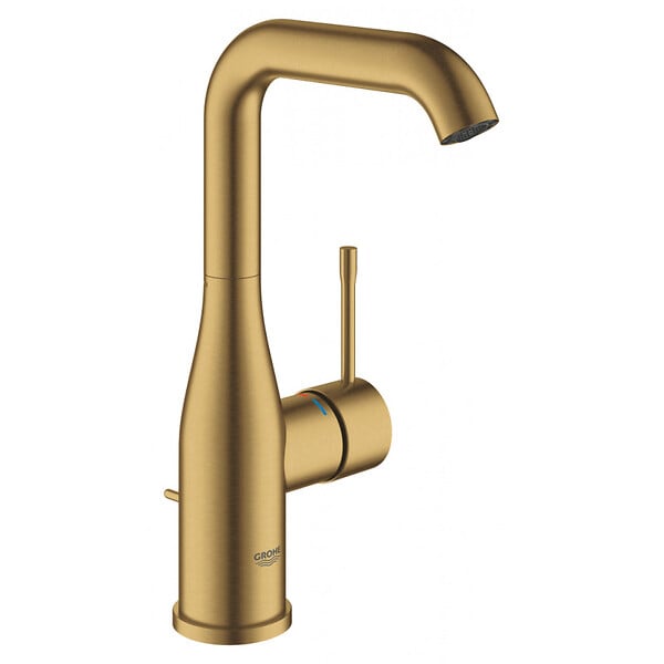 GROHE - Essence Mitigeur monocommande Lavabo  Taille L, Cool Sunrise brossé (32628GN1) - large