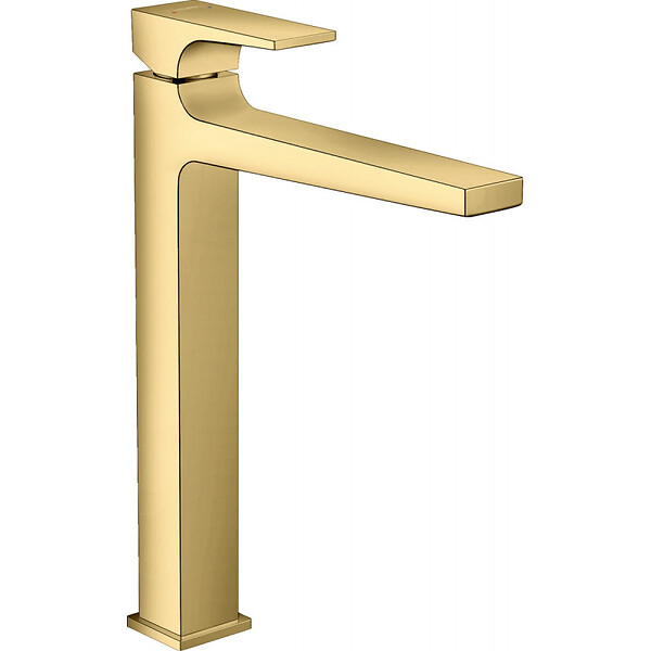 HANSGROHE - Metropol Mitigeur de lavabo 260, bonde Push-Open, Aspect Doré poli (32512990) - large
