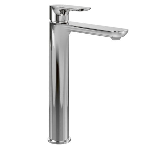 VILLEROY & BOCH - O.Novo Mitigeur monocommande de Lavabo, Surélevé, Avec vidage,  Chrome (TVW10410511061) - large