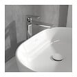 VILLEROY & BOCH - O.Novo Mitigeur monocommande de Lavabo, Surélevé, Avec vidage,  Chrome (TVW10410511061) - vignette
