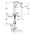 GROHE - GROHE PLUS MITIGEUR MONOCOMMANDE LAVABOTAILLE XL (32618003) - vignette