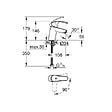 GROHE - Eurosmart Mitigeur monocommande 1/2" lavabo Taille S (32154002) - vignette