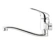SIKO - S-Line Pro 100 mitigeur de lavabo mural 100 mm, chrome (SIKOBSLPRO26110) - vignette