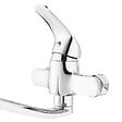SIKO - S-Line Pro 100 mitigeur de lavabo mural 100 mm, chrome (SIKOBSLPRO26110) - vignette